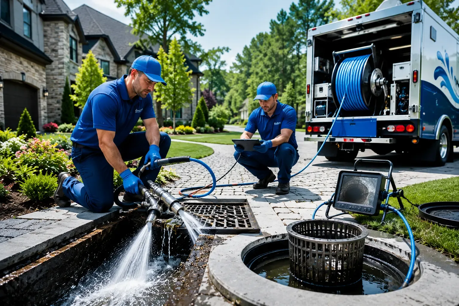Local outdoor drain cleaning professionals in Athens, OH