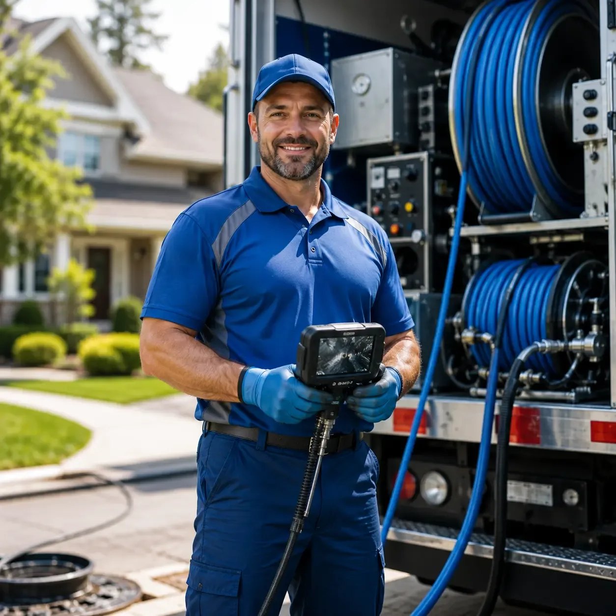 Local outdoor drain cleaning specialists in Athens, OH